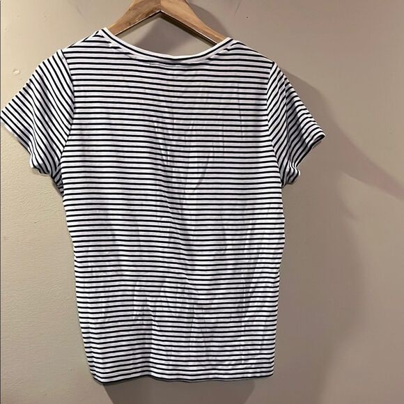 Vineyard Vines Classic Striped V-Neck Tee - Picture 4 of 7